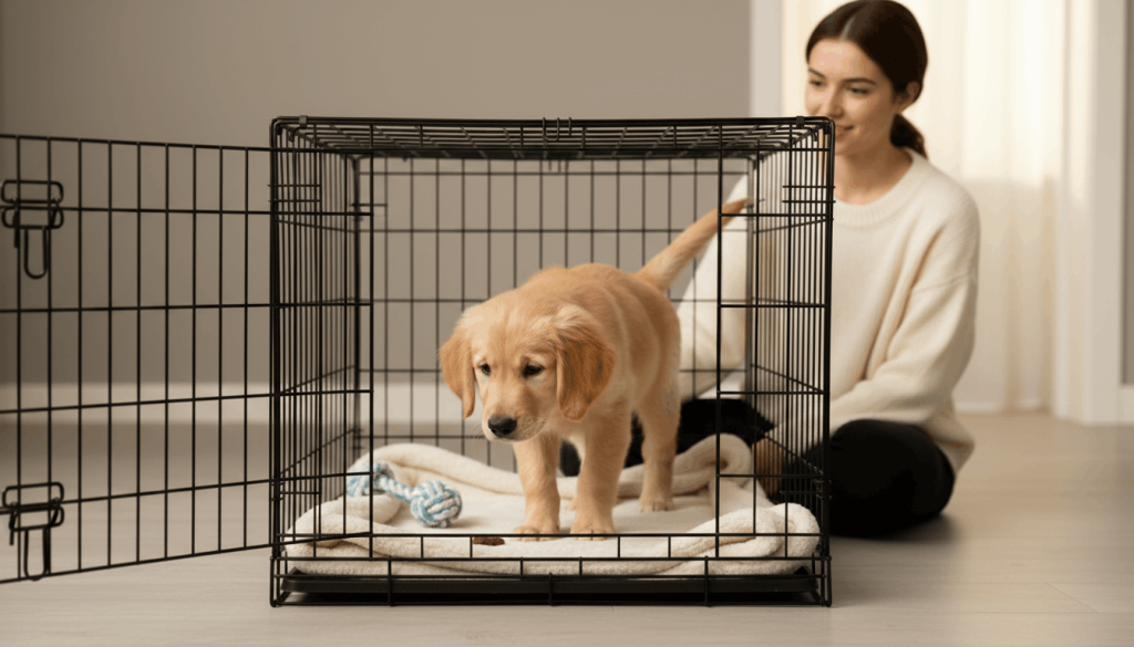 Crate Training Puppy Tips