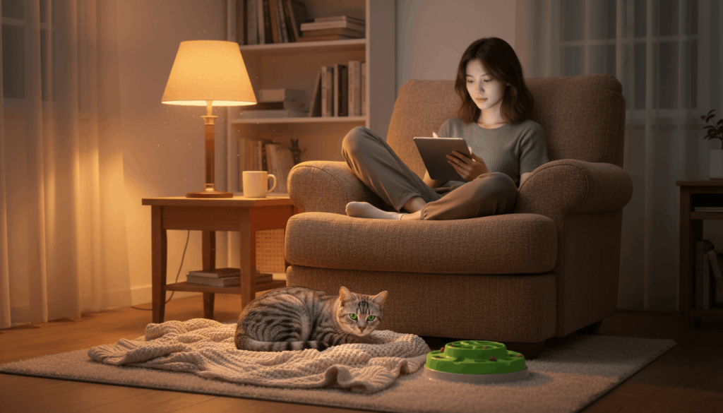 cat puzzle feeder diy
