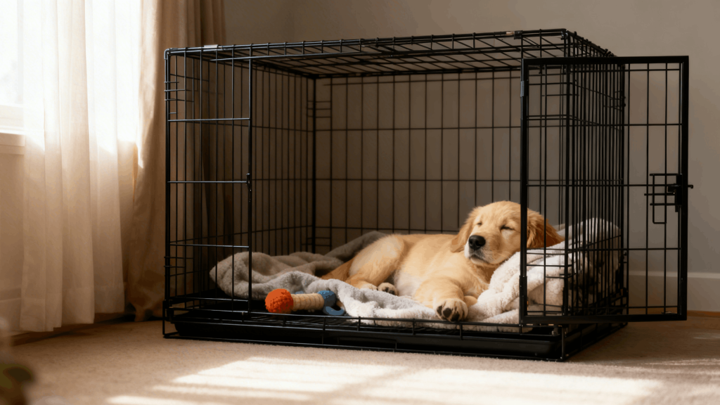 Crate Training Puppy Tips
