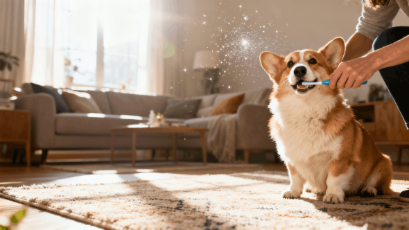 How to Brush a Dog Teeth