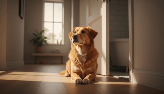 Why Do Dogs Follow You to the Bathroom